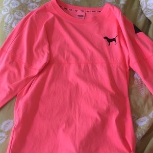 Neon Orange/Pink Long Sleeve
